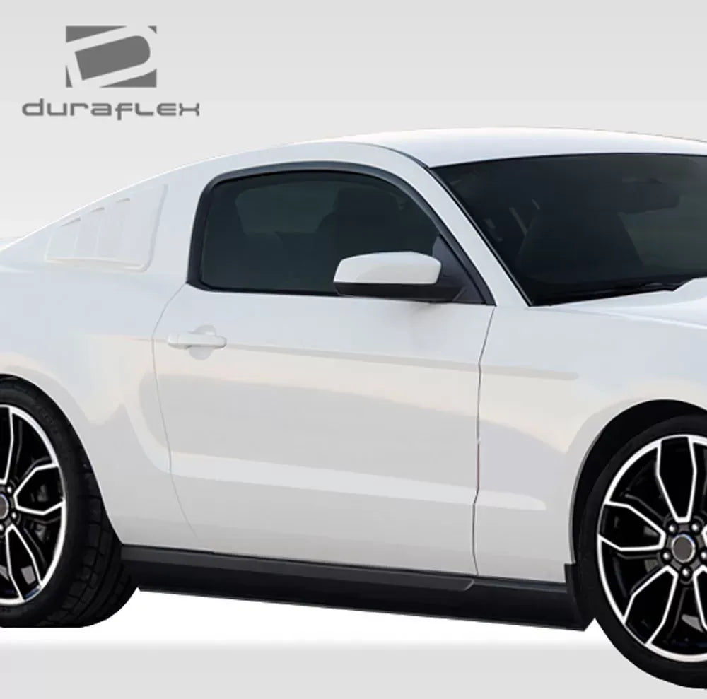 Duraflex R-Spec Side Skirts Compatible With 2005-2014 Ford Mustang - 2 Piece