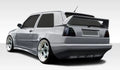 Duraflex R-1 Wide Body Rear Bumper Cover Compatible With 1985-1992 Volkswagen Golf - 1 Piece