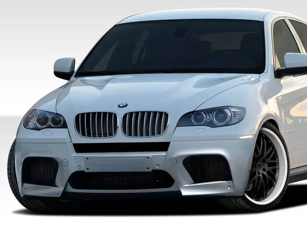 Duraflex X6M Look Front Bumper Cover Compatible With 2008-2014 BMW X6 - 1 Piece