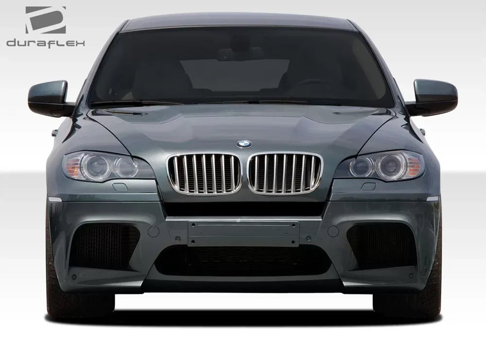Duraflex X6M Look Front Bumper Cover Compatible With 2008-2014 BMW X6 - 1 Piece