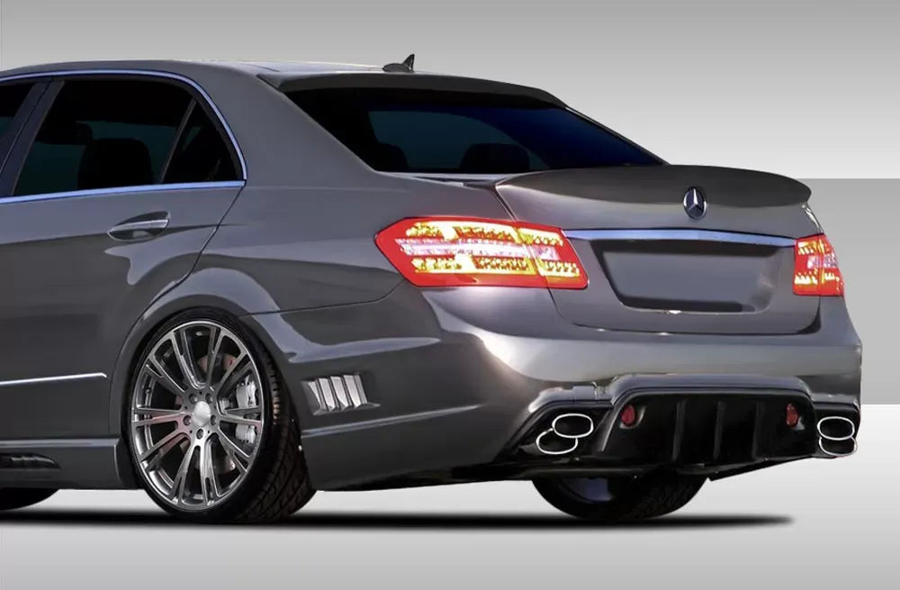 Duraflex Eros Version 1 Rear Bumper Cover Compatible With 2010-2016 Mercedes E Class - 1 Piece