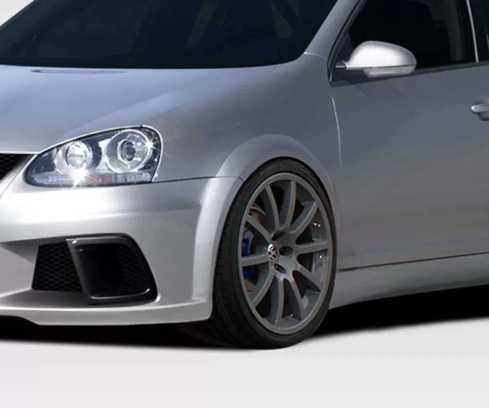 Duraflex R-GT Wide Body Fender Compatible With 2005-2010 Volkswagen Jetta - 4 Piece
