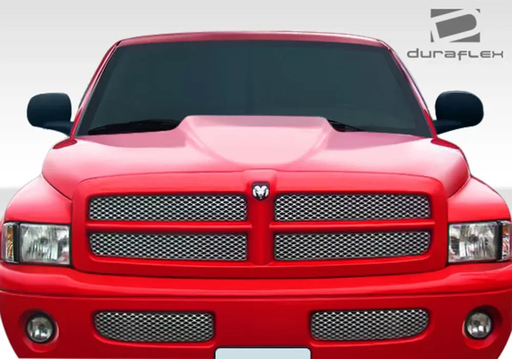 Duraflex Cowl Hood Compatible With 1994-2001 Dodge Ram - 1 Piece