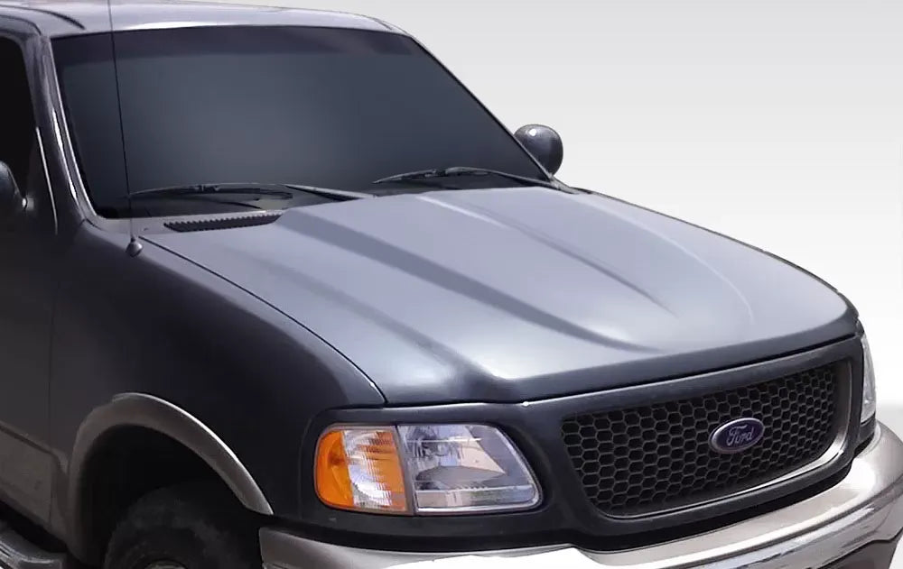 Duraflex Cowl Hood Compatible With 1997-2003 Ford F150 - 1 Piece
