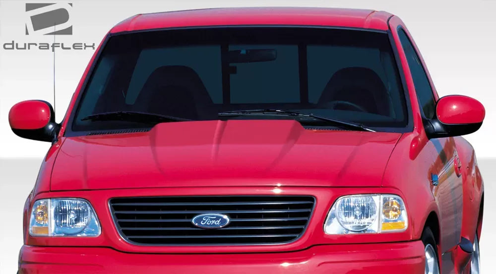 Duraflex Cowl Hood Compatible With 1997-2003 Ford F150 - 1 Piece