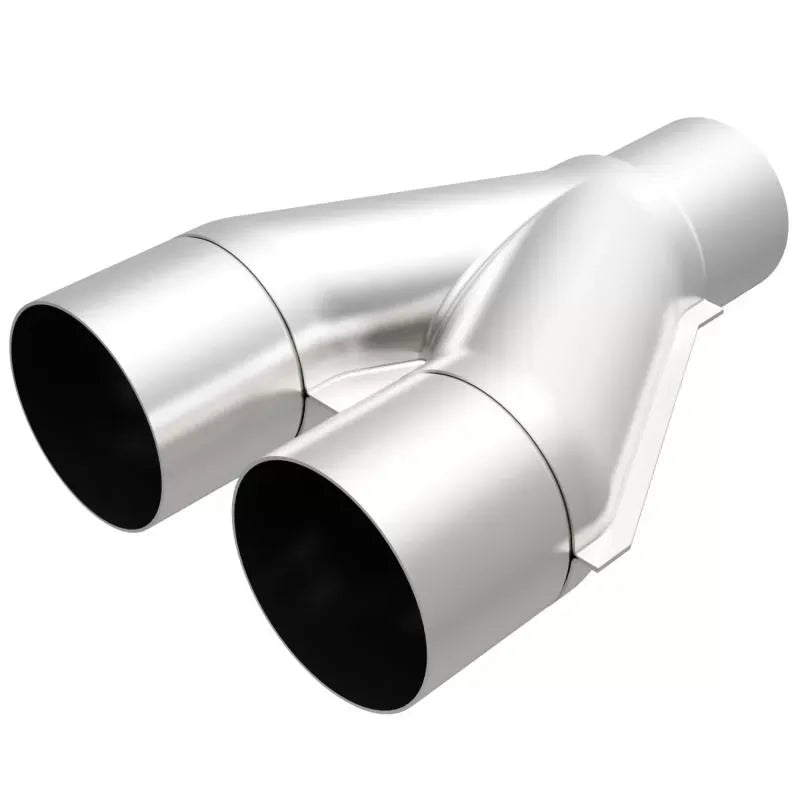 MagnaFlow 3.5" Inlet 4" Outlet Stainless Steel Performance Exhaust Y-Pipe 10800