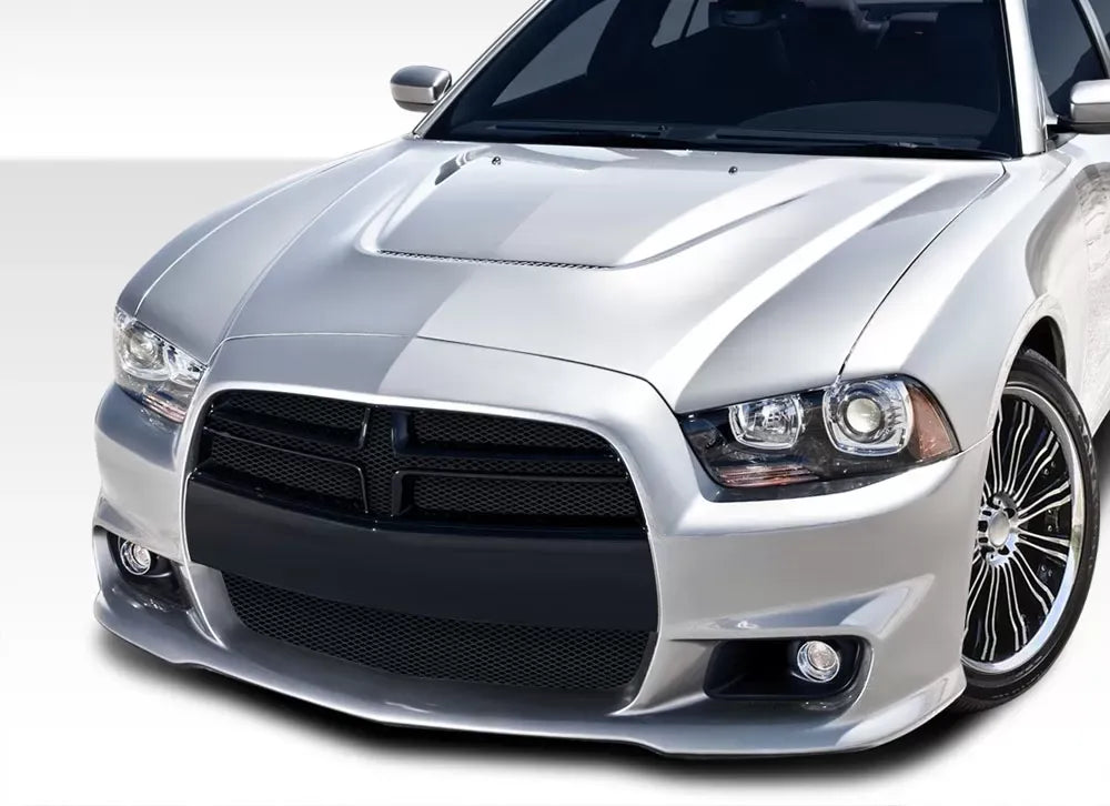 Duraflex SRT Look Front Bumper Cover Compatible With 2011-2014 Dodge Charger - 1 Piece