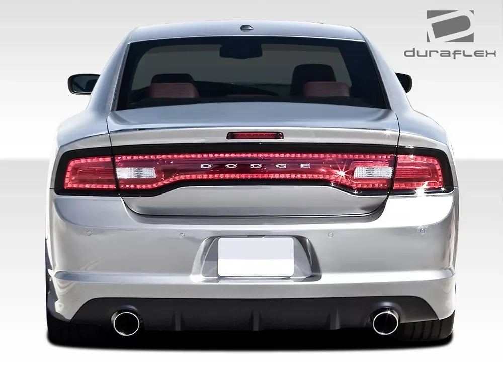 Duraflex SRT Look Rear Bumper Cover Compatible With 2011-2014 Dodge Charger - 1 Piece