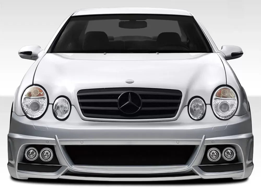 Duraflex W-1 Front Bumper Cover Compatible With 1998-2002 Mercedes CLK - 1 Piece