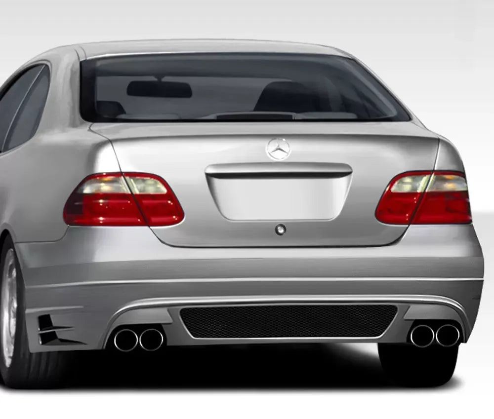 Duraflex BR-T Rear Bumper Cover Compatible With 1998-2002 Mercedes CLK - 1 Piece