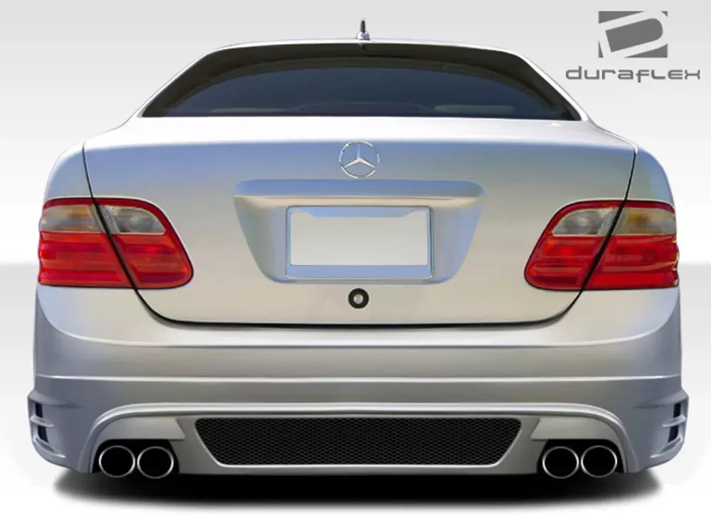 Duraflex BR-T Rear Bumper Cover Compatible With 1998-2002 Mercedes CLK - 1 Piece