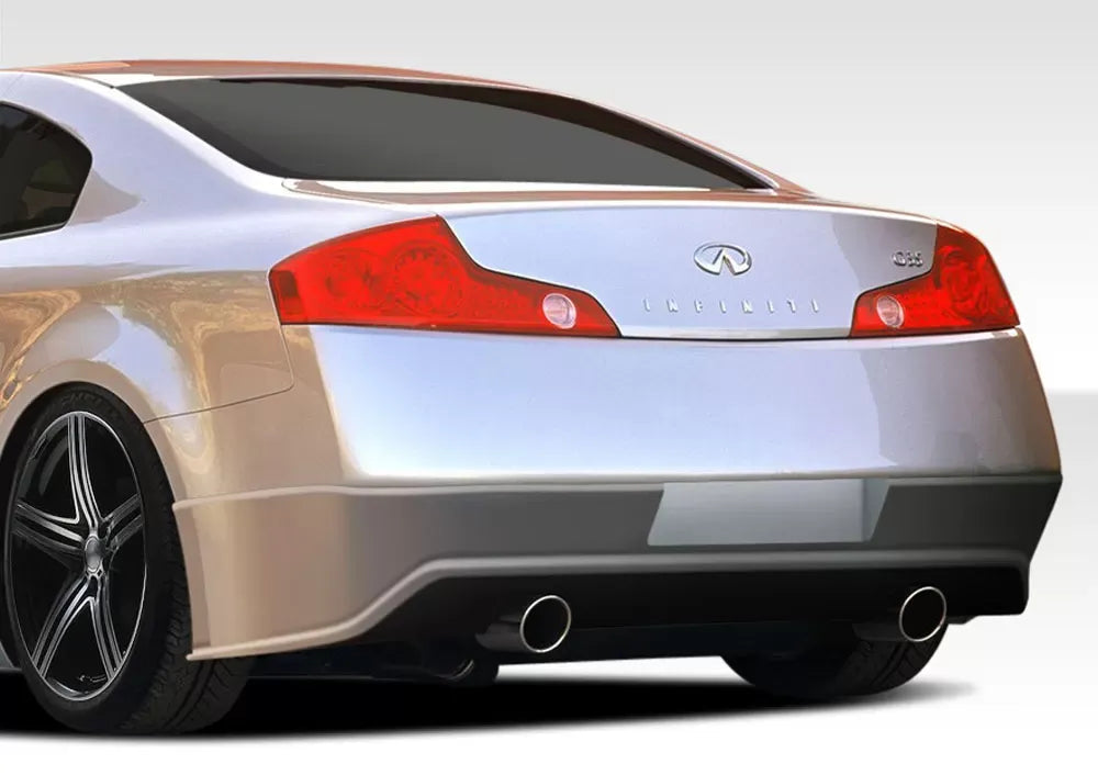 Duraflex Sigma Rear Lip Add On Spoiler Compatible With 2003-2007 Infiniti G Coupe - 1 Piece