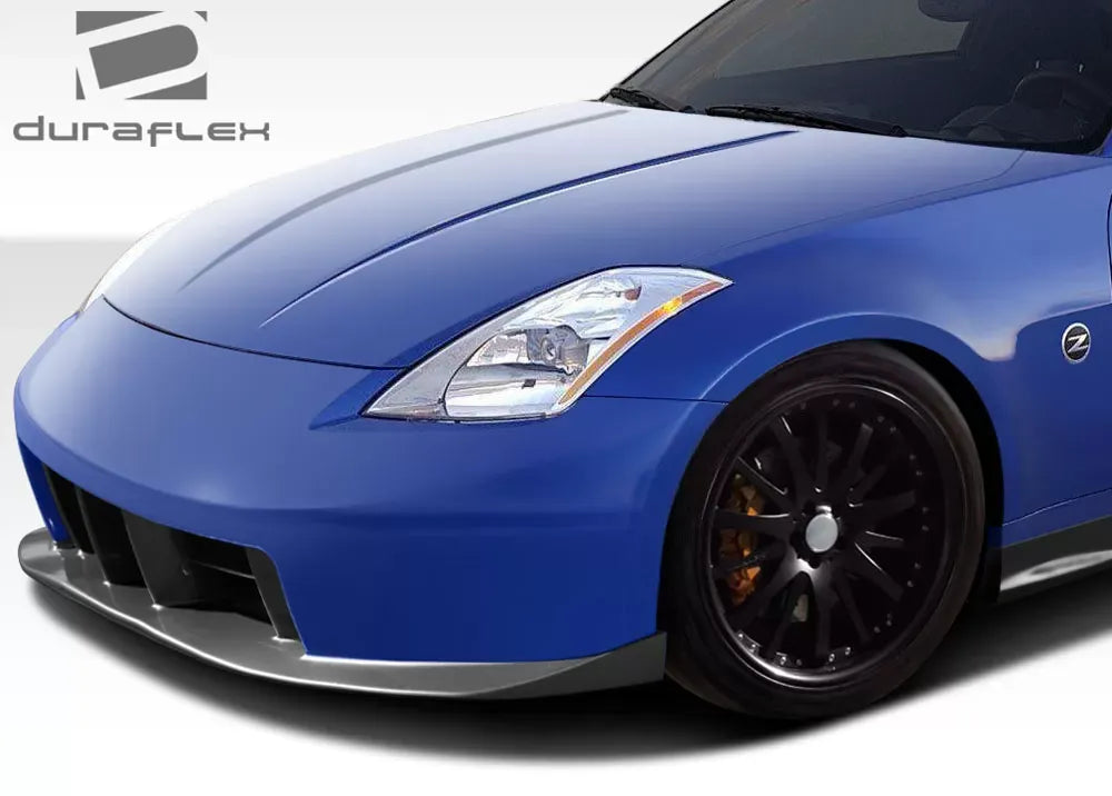 Duraflex N-3 Front Bumper Cover Compatible With 2003-2008 Nissan 350Z - 1 Piece