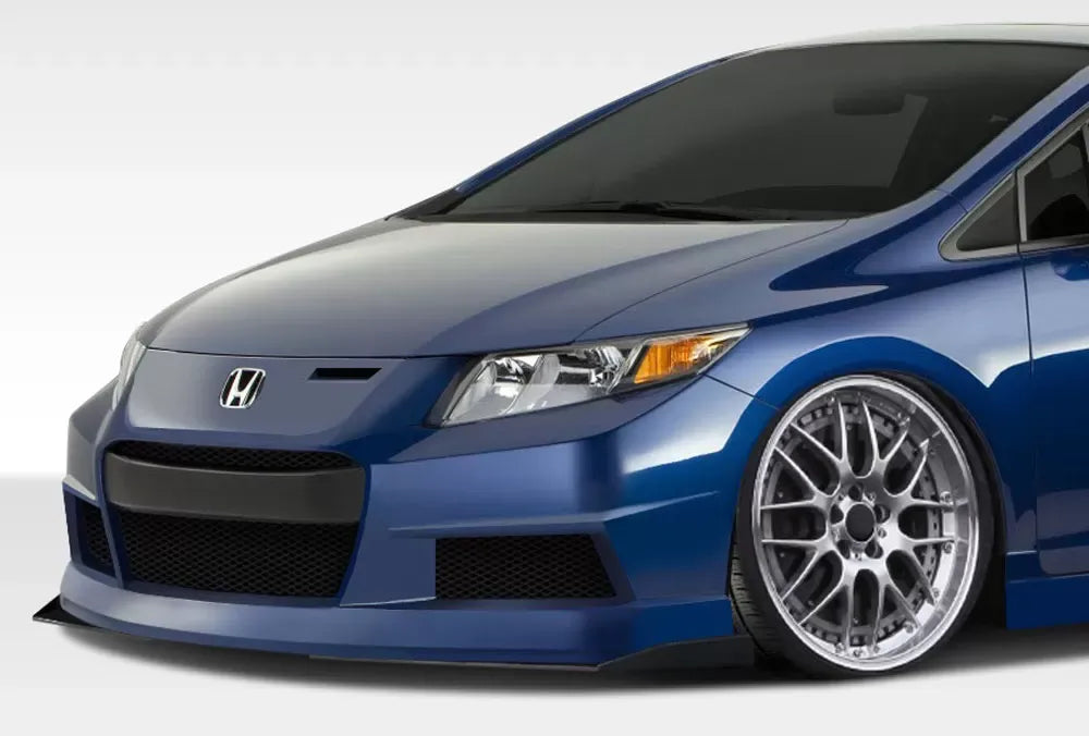 Duraflex Universal GT Concept Front Lip Spoiler Splitters Body Kit - 2 Piece