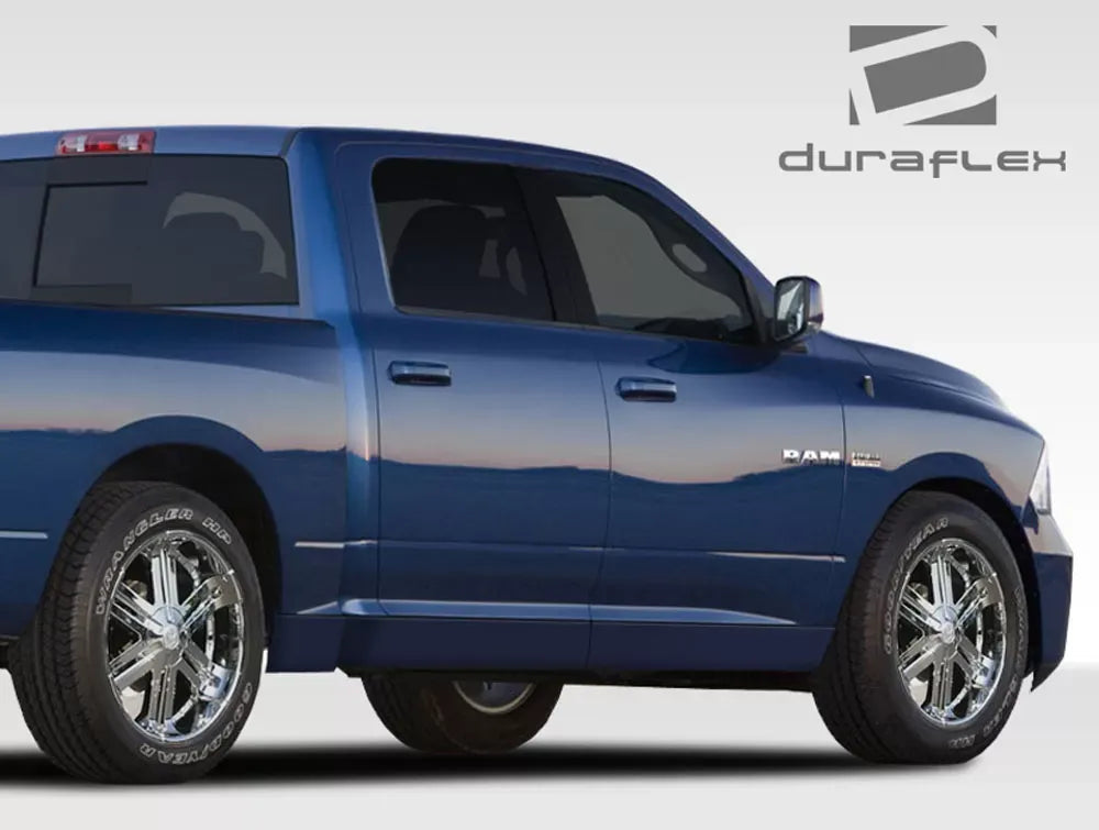 Duraflex MP-R Side Skirts Compatible With 2009-2018 Dodge Ram - 6 Piece