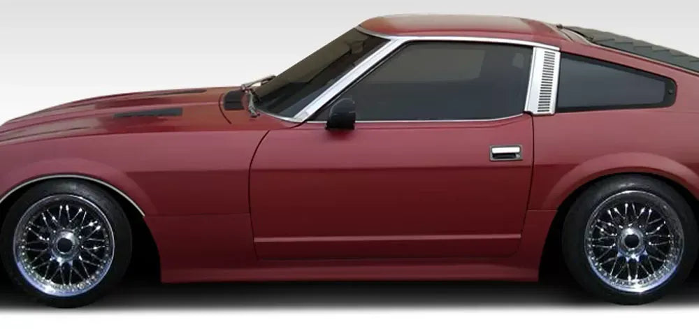 Duraflex MS-R Side Skirts Compatible With 1970-1978 Nissan 240Z - 2 Piece