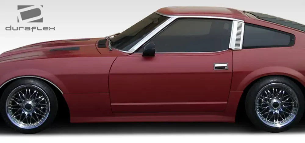Duraflex MS-R Side Skirts Compatible With 1970-1978 Nissan 240Z - 2 Piece