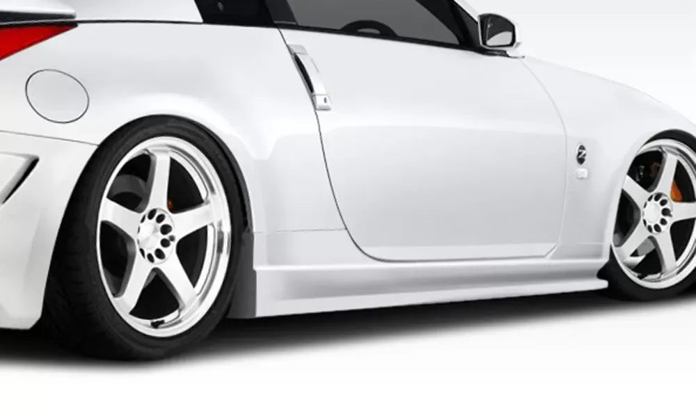 Duraflex AM-S GT Side Skirts Compatible With 2003-2008 Nissan 350Z - 2 Piece