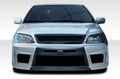 Duraflex Evo X Look Front Bumper Cover Compatible With 2002-2003 Mitsubishi Lancer - 1 Piece