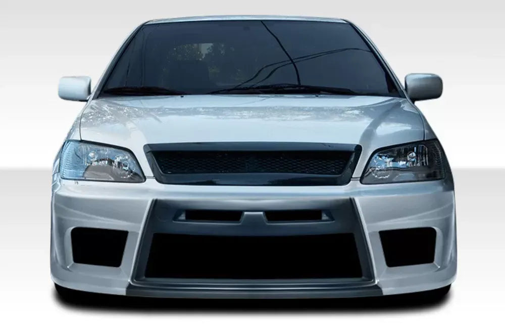 Duraflex Evo X Look Front Bumper Cover Compatible With 2002-2003 Mitsubishi Lancer - 1 Piece