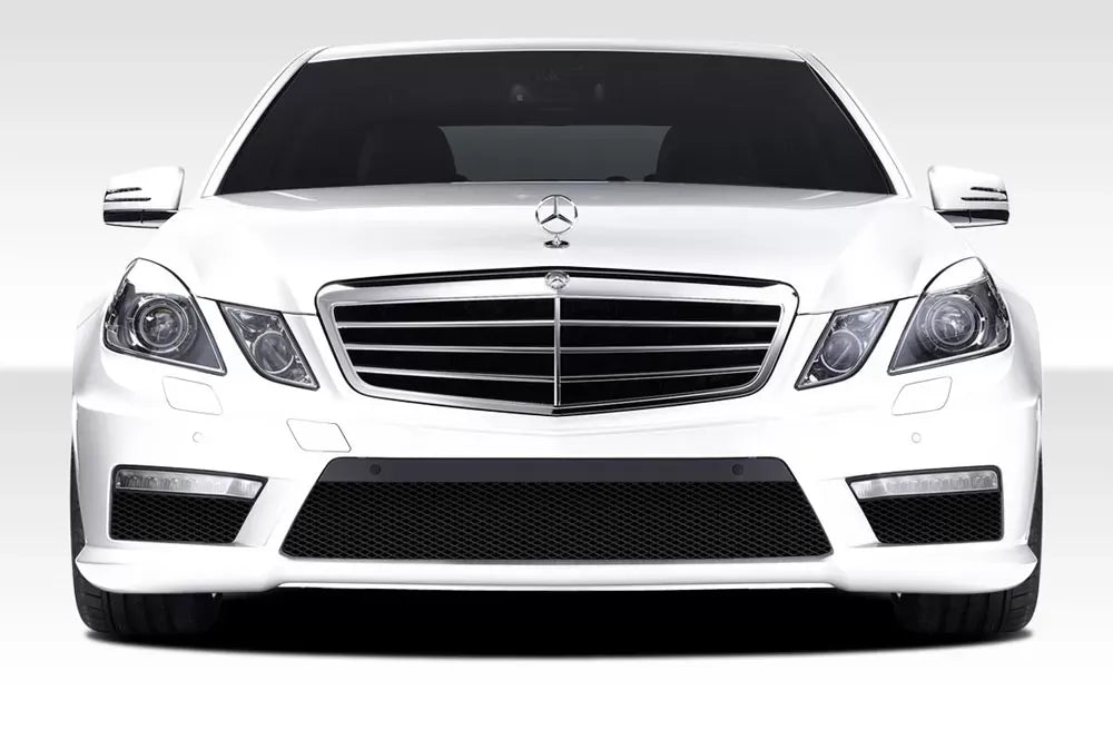 Duraflex AMG Look Front Bumper Cover Compatible With 2010-2013 Mercedes E Class - 1 Piece