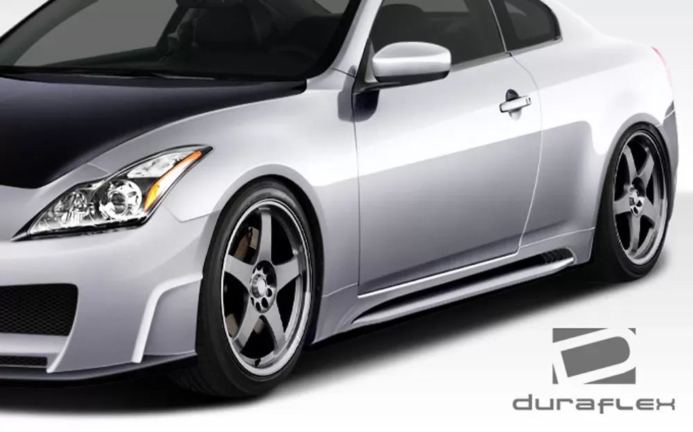 Duraflex Elite Side Skirts Compatible With 2008-2015 Infiniti G Coupe - 2 Piece