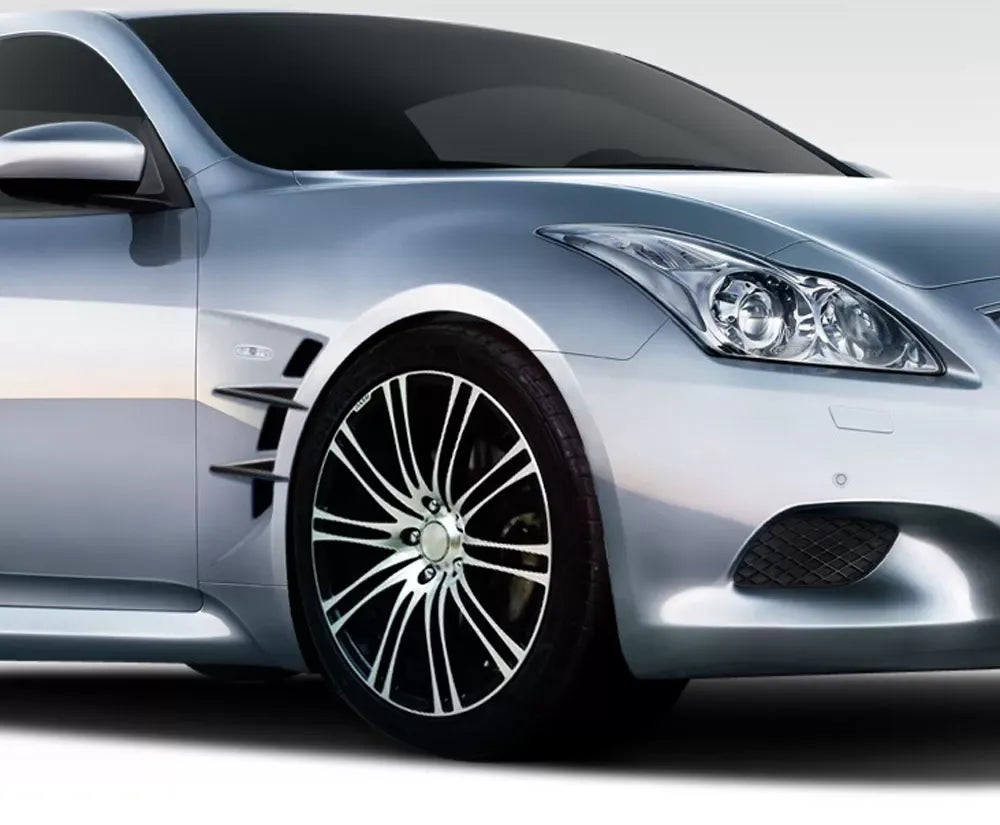 Duraflex W-1 Fender Compatible With 2008-2015 Infiniti G Coupe - 2 Piece