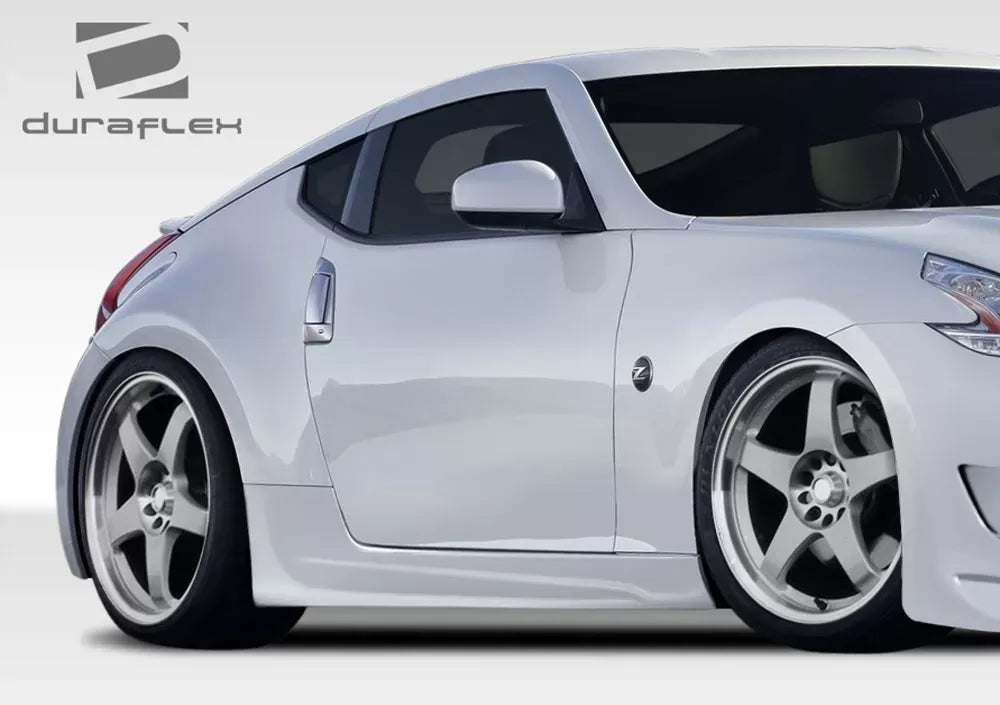 Duraflex AM-S GT Side Skirts Compatible With 2009-2020 Nissan 370Z - 2 Piece