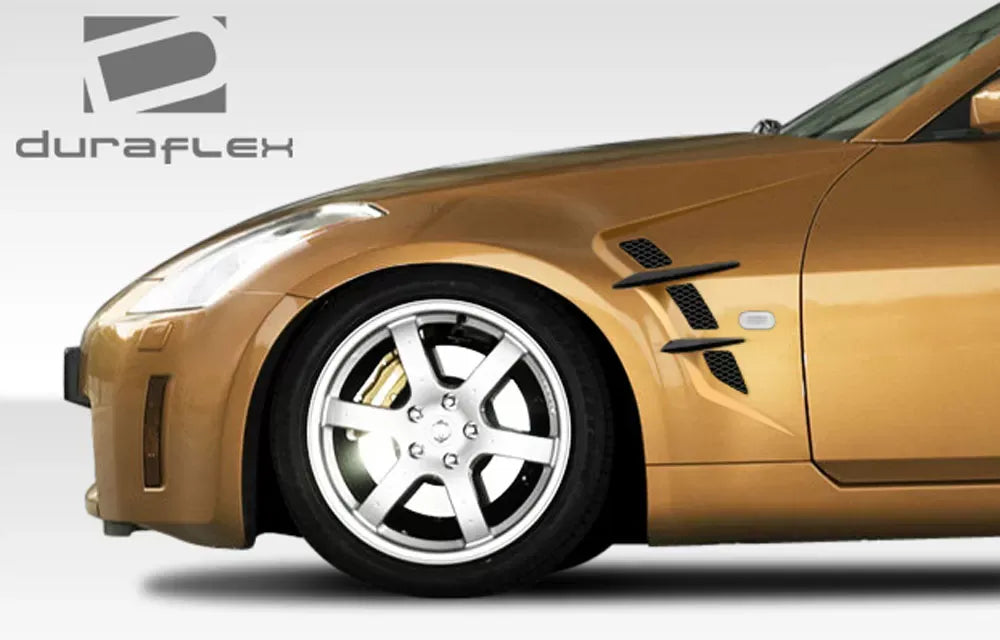Duraflex W-1 Fender Compatible With 2003-2008 Nissan 350Z - 2 Piece