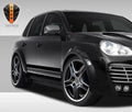 Duraflex Eros Version 1 Wide Body Side Skirts Compatible With 2003-2006 Porsche Cayenne - 2 Piece