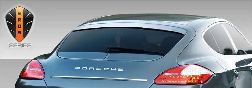 Duraflex Eros Version 2 Roof Wing Spoiler Compatible With 2010-2013 Porsche Panamera - 1 Piece