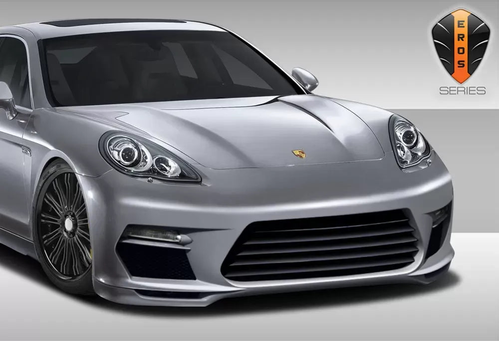 Duraflex Eros Version 3 Front Bumper Cover Compatible With 2010-2013 Porsche Panamera - 1 Piece
