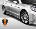 Duraflex Eros Version 4 Wide Body Fender Flares Compatible With 2010-2015 Porsche Panamera - 6 Piece