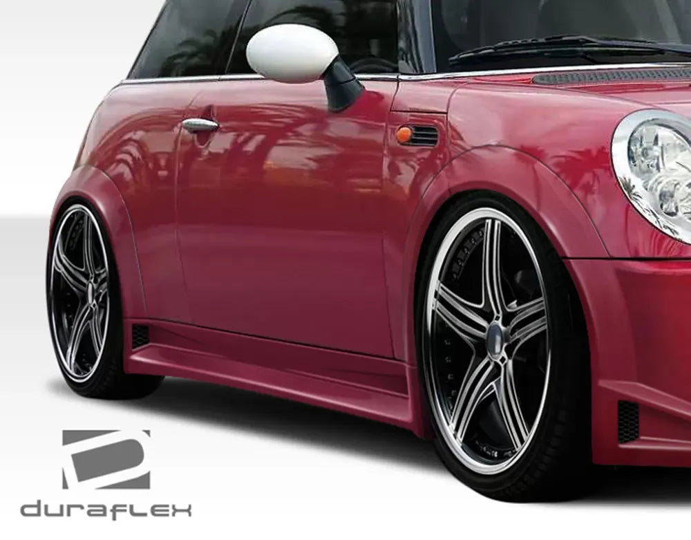 Duraflex Type Z Wide Body Fender Compatible With 2002-2006 MINI Cooper - 6 Piece