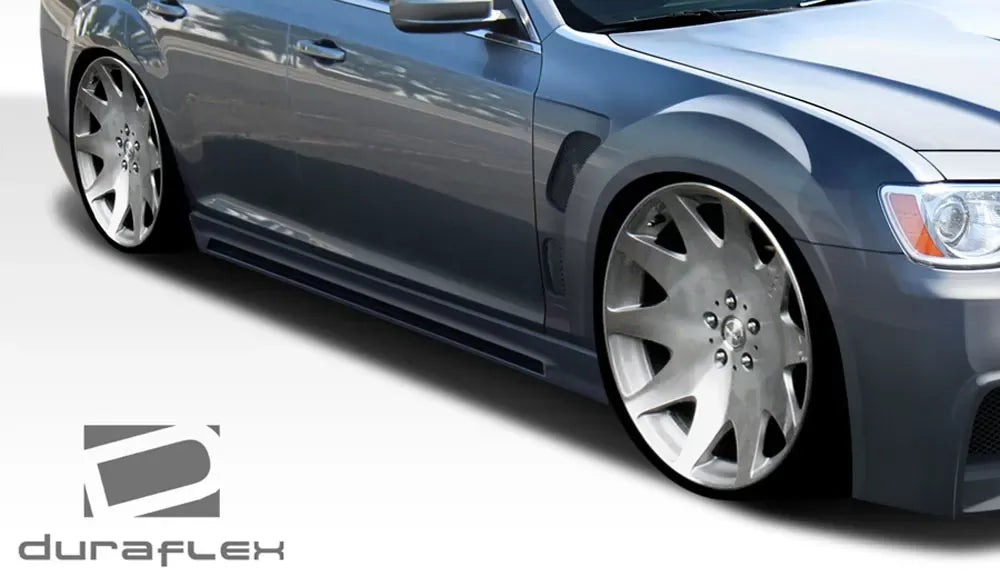 Duraflex Brizio Side Skirts Compatible With 2011-2023 Chrysler 300 - 2 Piece