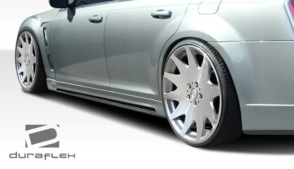 Duraflex Brizio Side Skirts Compatible With 2011-2023 Chrysler 300 - 2 Piece