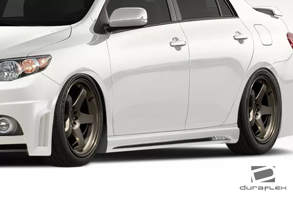Duraflex W-1 Body Kit Compatible With 2011-2013 Toyota Corolla - 4 Piece