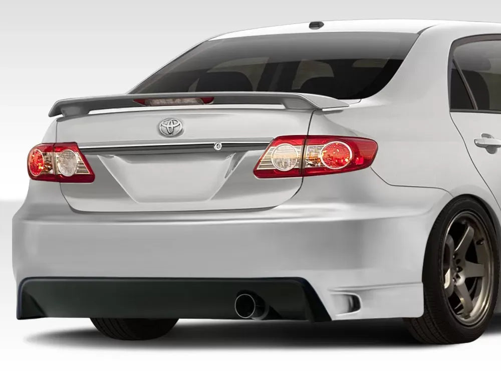 Duraflex GT Concept Rear Bumper Cover Compatible With 2011-2013 Toyota Corolla - 1 Piece