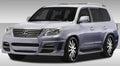 Duraflex Eros Version 1 Front Bumper Cover Compatible With 2008-2015 Lexus LX - 1 Piece
