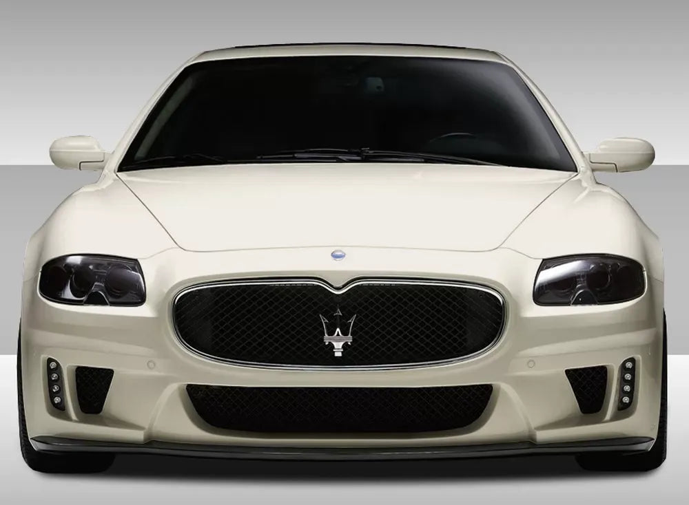 Duraflex Eros Version 1 Front Bumper Cover Compatible With 2005-2008 Maserati Quattroporte - 1 Piece