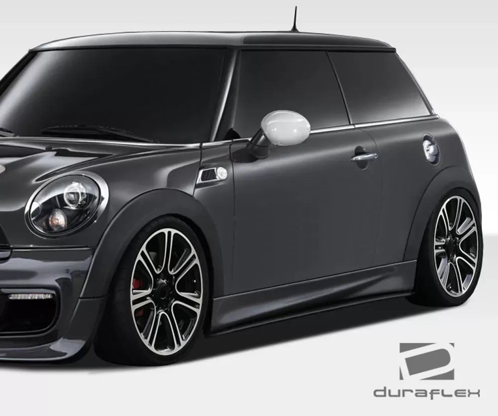 Duraflex DL-R Side Skirts Rocker Panels Compatible With 2007-2015 MINI Cooper - 2 Piece