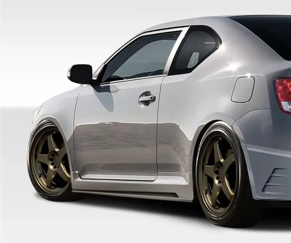 Duraflex GT-R Side Skirts Compatible With 2011-2015 Scion TC - 2 Piece