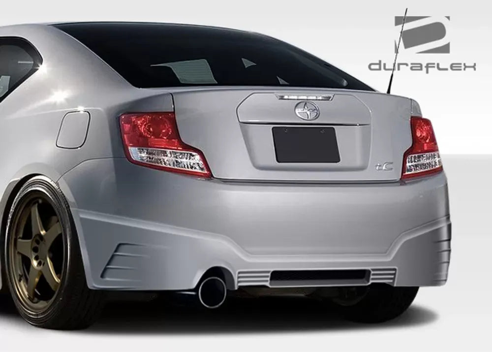 Duraflex GT-R Rear Bumper Cover Compatible With 2011-2013 Scion TC - 1 Piece
