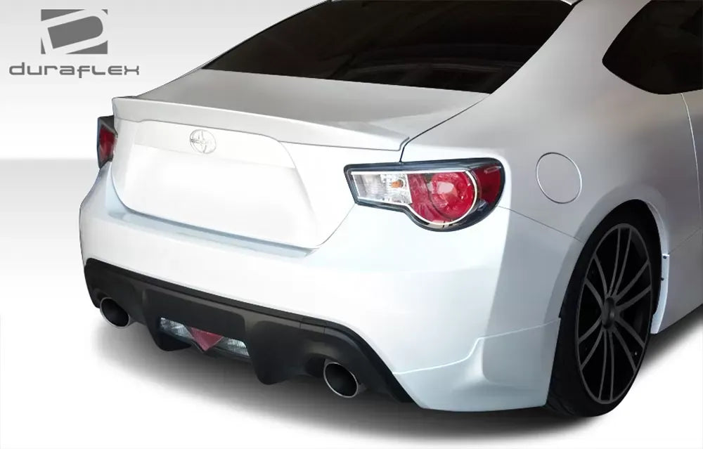 Duraflex X-5 Rear Add On Spat Compatible With 2013-2020 FRS 86 BRZ - 2 Piece