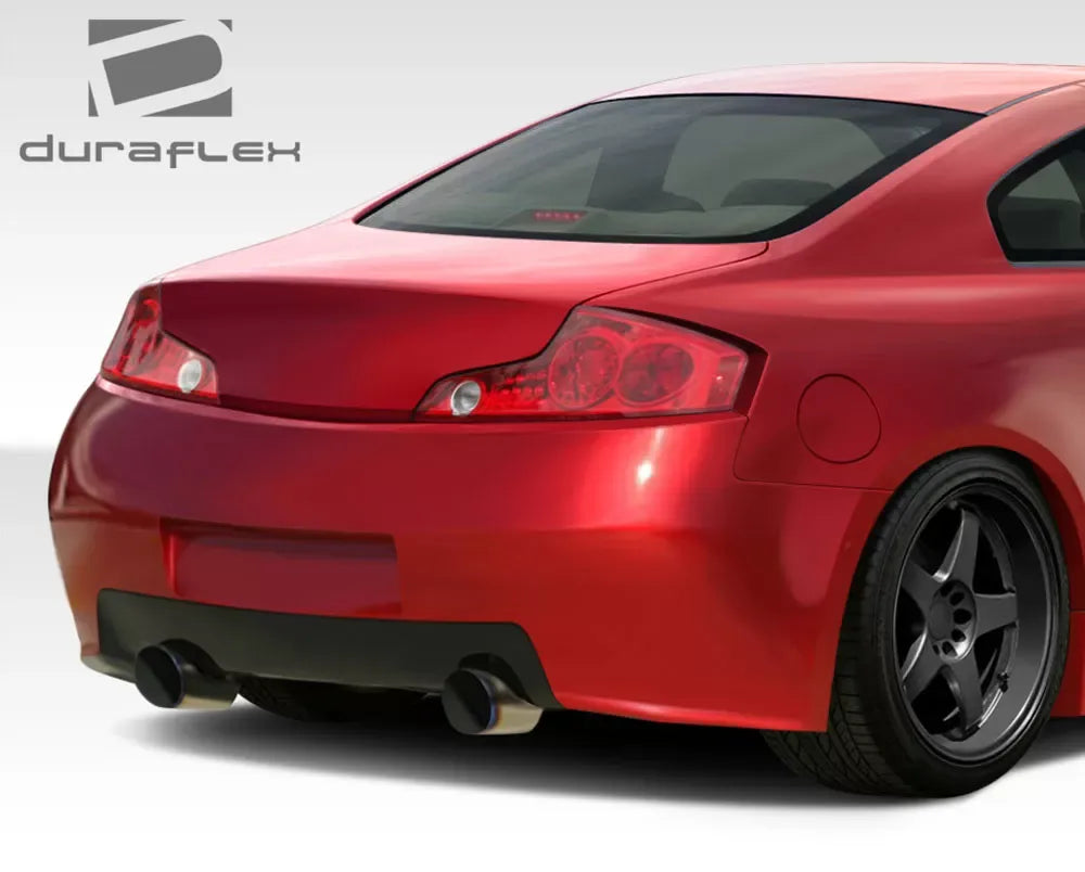 Duraflex GT500 Wide Body Rear Bumper Cover Compatible With 2003-2007 Infiniti G Coupe - 1 Piece