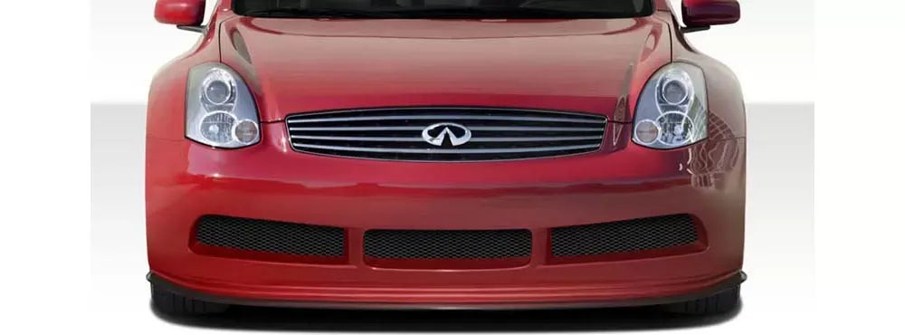 Duraflex GT500 Wide Body Front Lip Spoiler Compatible With 2003-2007 Infiniti G Coupe - 1 Piece