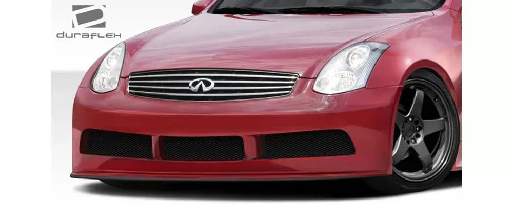 Duraflex GT500 Wide Body Front Lip Spoiler Compatible With 2003-2007 Infiniti G Coupe - 1 Piece