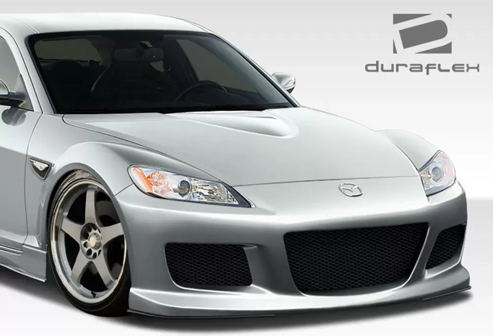 Duraflex M-1 Speed Front Bumper Cover Compatible With 2009-2011 Mazda RX8 - 1 Piece