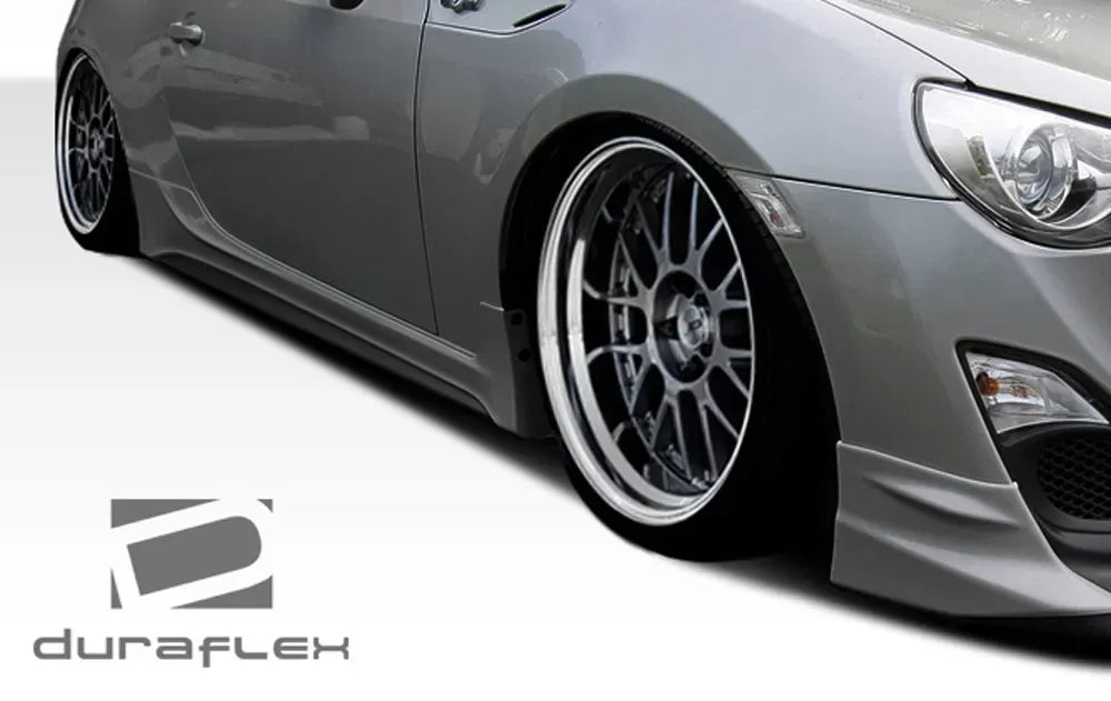Duraflex TD3000 Side Skirts Compatible With 2013-2020 FRS 86 BRZ - 2 Piece