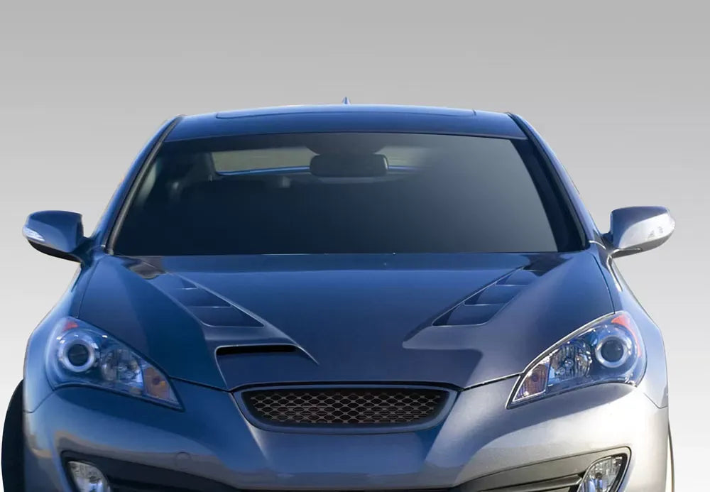 Duraflex RS-1 Hood Compatible With 2010-2012 Hyundai Genesis - 1 Piece